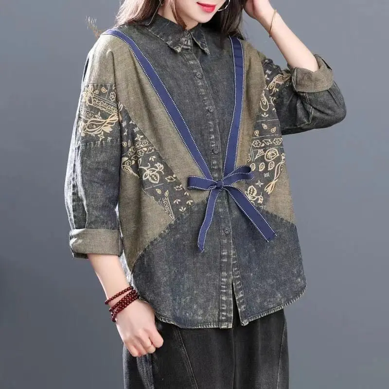 Max LuLu 2020 весенние корейские модные дизайнерские женские винтажные Топы свободные