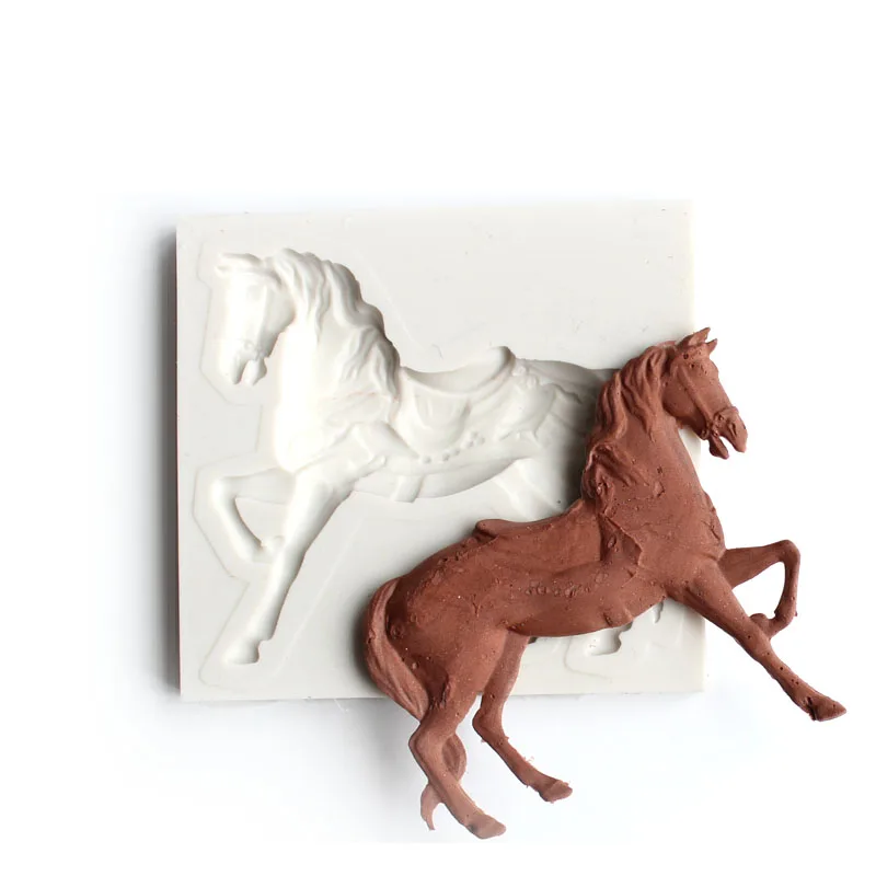 Лошадь шоколадные силиконовые формы для приготовления конфет печенья помадки