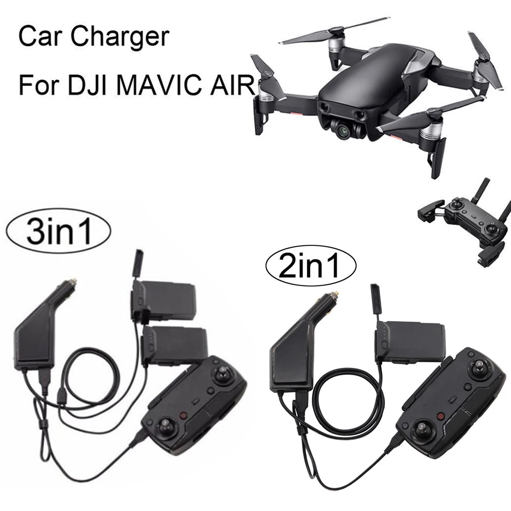 Интеллектуальное автомобильное зарядное устройство Mavic Air для DJI USB-адаптер