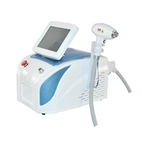 multiple spot sizes 808nm diode laser nd yag permanent painless fast hair removal skin rejuvenation salon beauty machine