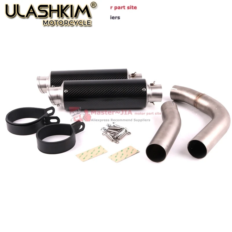 

Глушитель выхлопной трубы мотоцикла Escape Middle Link Contact Pipe Slip On для Yamaha YZF-R1 R1 2009 - 2014