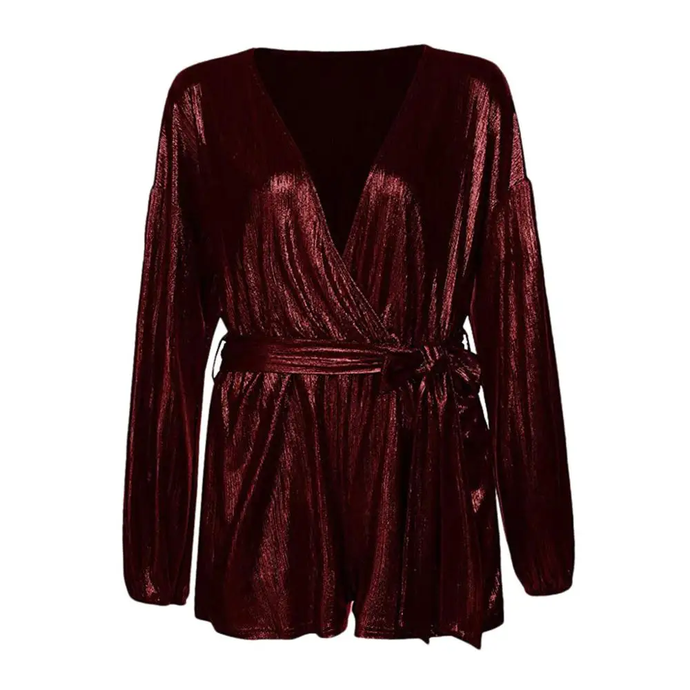 Женские спортивные костюмы для вечеринок модные однотонные комбинезоны с