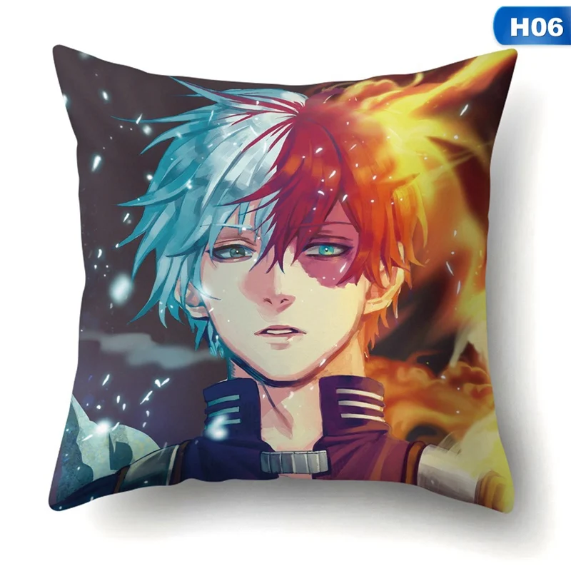 

Suef Anime manga My Boku No Hero Academia Anime two sided Pillow Cushion Case Cover