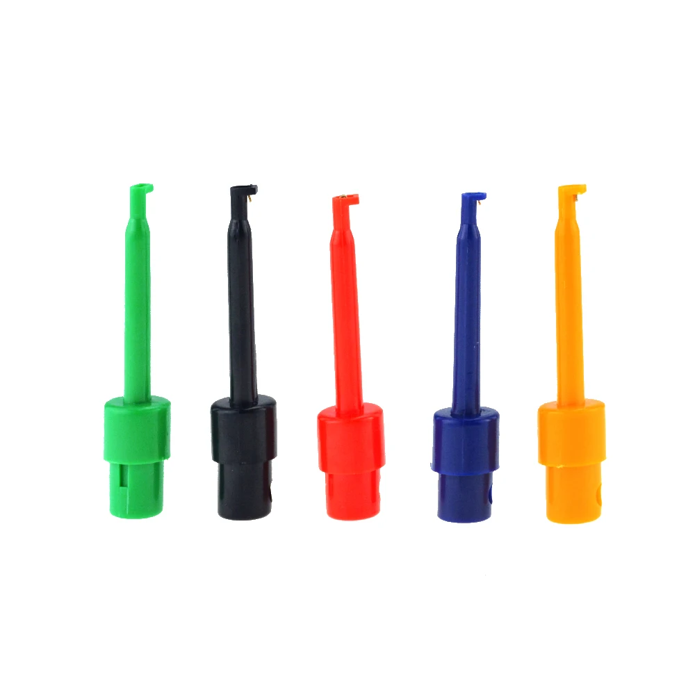 5 шт. большой размер длина 57 мм один тест крюк зажим зонд для электронного теста