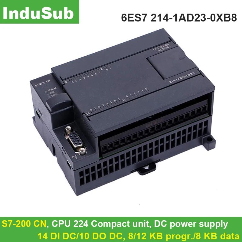 Контроллер 6ES7 214 1AD23 0XB8 совместимый с S7 200 PLC CPU224CN РЕЛЕЙНЫЙ ТИП SIMATIC PLC|Электрические