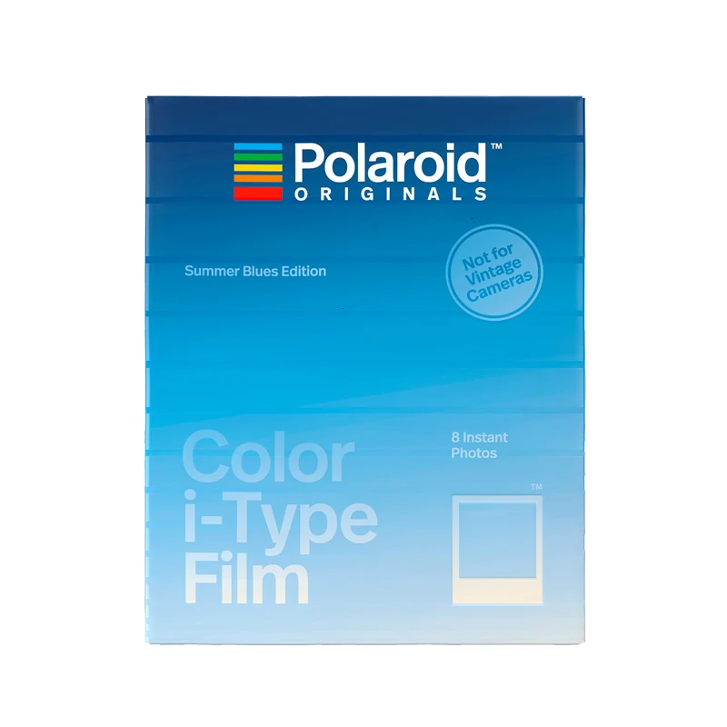 Новая Подлинная пленка Polaroid Originals мгновенного I-type цвета и черный белый для камеры Onestep2VF Instax