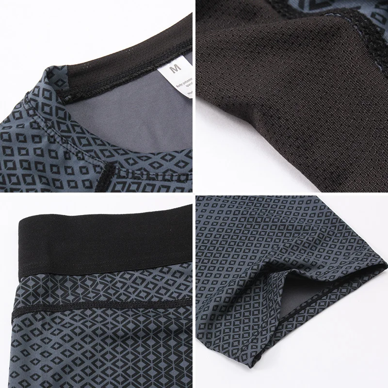 

2019 New Compression jogging suits for men breathable gym clothing men quick dry sport suit fitness sportswear Running Set