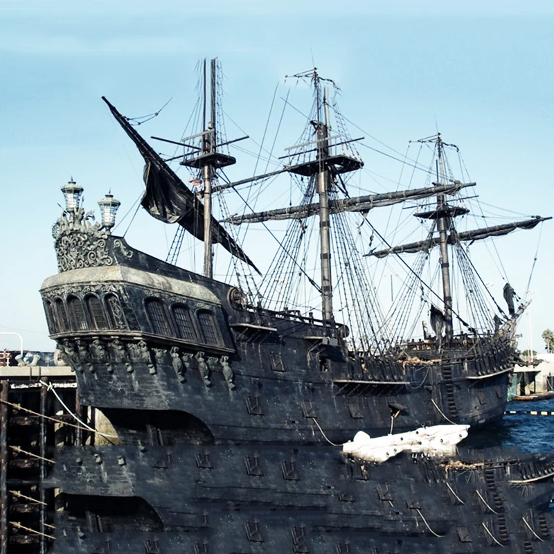 1:35 Карибский пират черный жемчуг деревянная модель парусника ручной работы