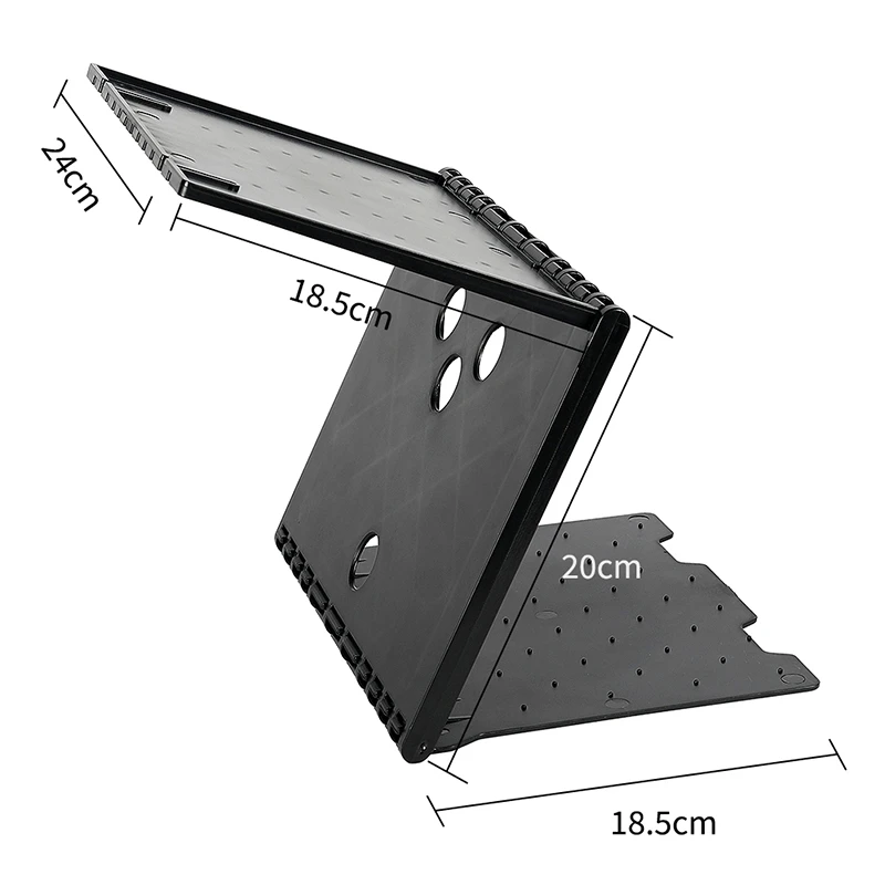 Складная пластиковая настольная полка прикроватная стойка для спальни