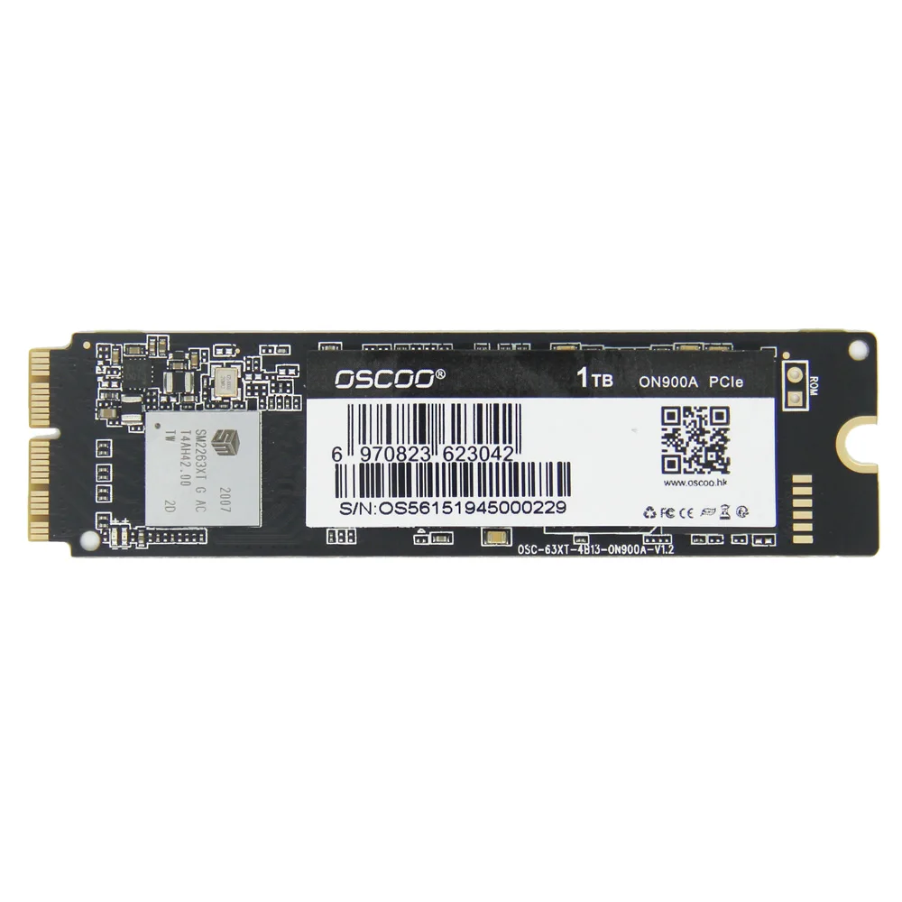 Новый 256 ГБ 512 ТБ M.2 SSD PCIe для Mac M2 NVMe жесткий диск Gen3x4 3D NAND Flash 1 MacBook Air Macbook Pro |