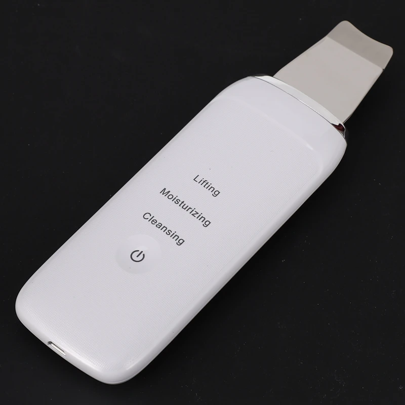 3 режима USB Перезаряжаемый ультразвуковой скребок для кожи лица очищающий