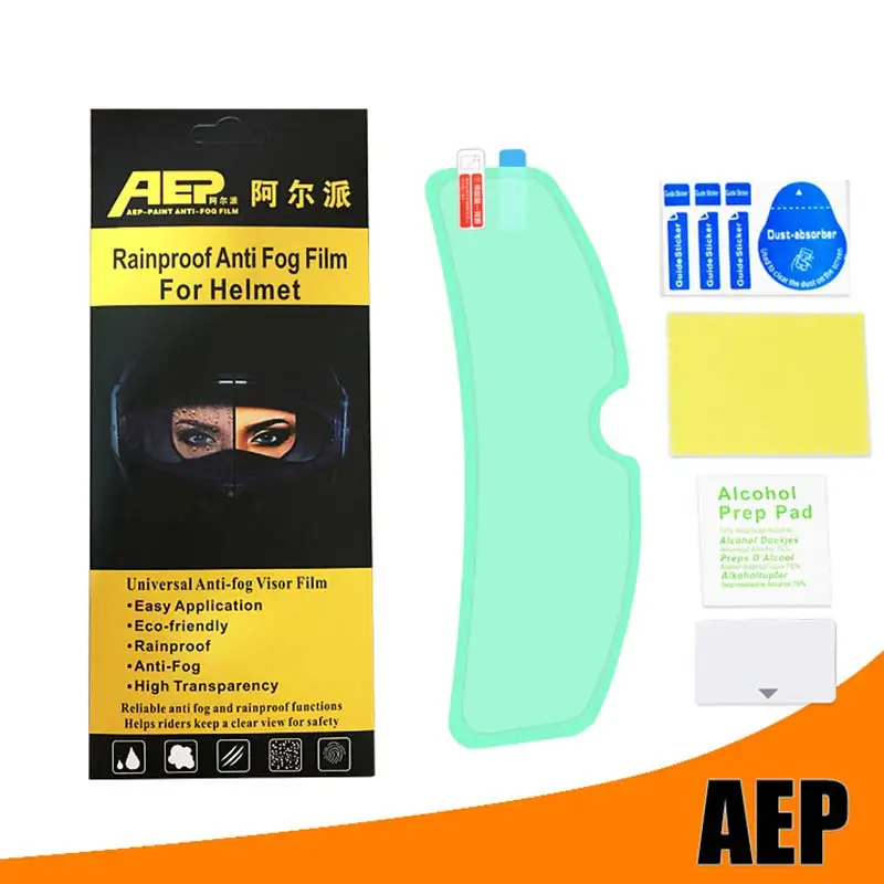 Прозрачная противотуманная Защитная пленка для шлема Универсальный