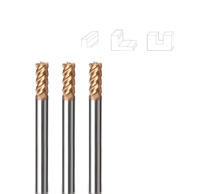 LIVTER 68 HRC твердый сплав плоская головка фреза закалка высокая твердость Материал