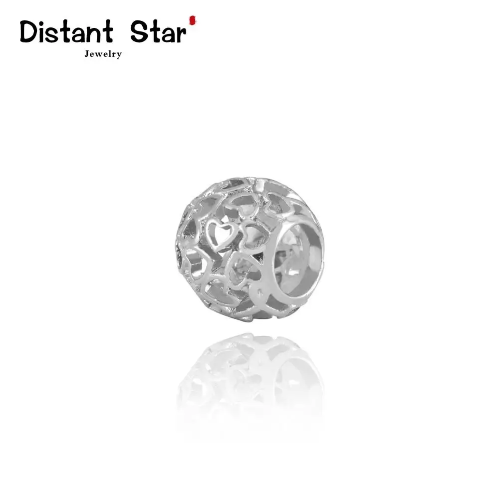 Бусины круглые из цинкового сплава для браслетов 5 шт. | Украшения и аксессуары