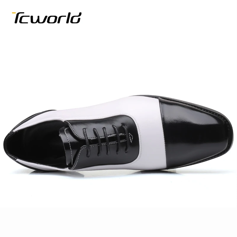 Мужские кожаные туфли-оксфорды модная деловая обувь для офиса свадьбы размера