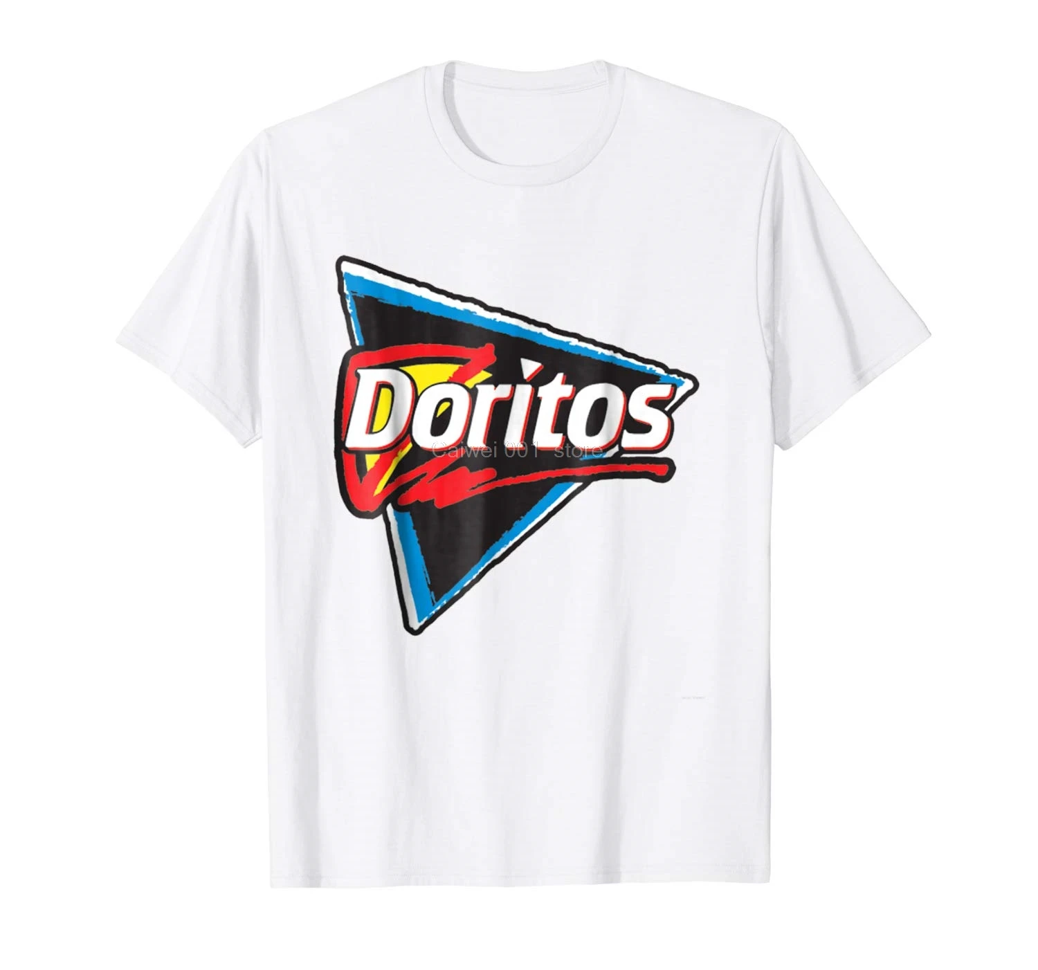 Мужская Повседневная футболка с принтом из 100% хлопка популярная 90 s Doritos | одежда