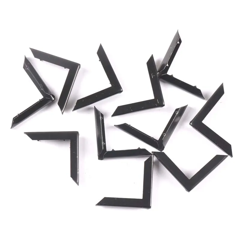 Черный тон узкий ободок альбом Скрапбукинг Альбомы меню Угловые протекторы