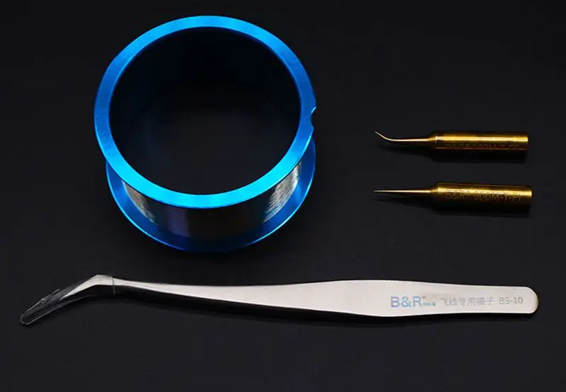 Сверхтонкий серебряный комплект летающей проволоки коврик для процессора