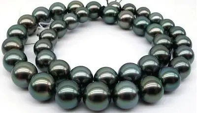 

Огромное круглое Жемчужное ожерелье 18 дюймов 10-11 мм