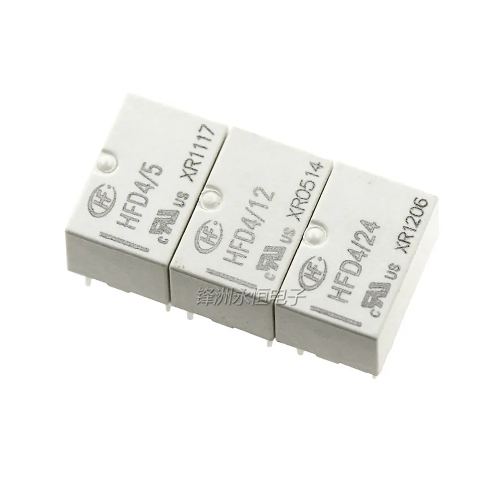 2 шт./лот реле HFD4/3-S 4/5 в 12В 24В S SR 2A 8Pin два набора преобразования SMD DIP Обустройство