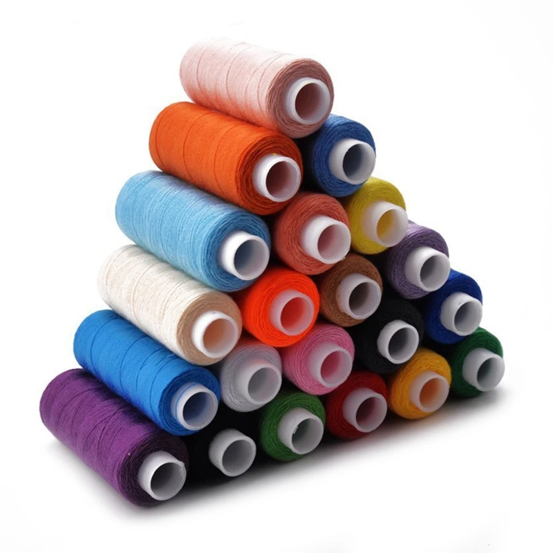 30 Spool Sewing Thread 250 Yard Each Assorted Threads Bobbins Of Colorful for Embroid | Дом и сад