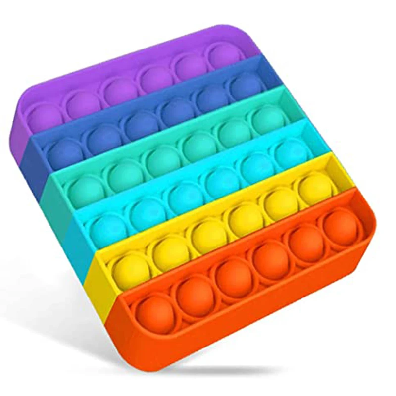 

Push Bubble Fidget Sensory Toy Autism Special Needs Stress Reliever Helps Relieve Stress And Increase Focus Soft Squeeze Toys