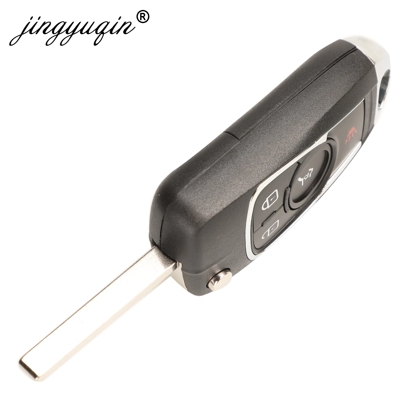 Чехол для ключей jingyuqin 10 шт. модифицированный Buick Chevrolet Cruze Vauxhall Opel Insignia Astra J Zafira C