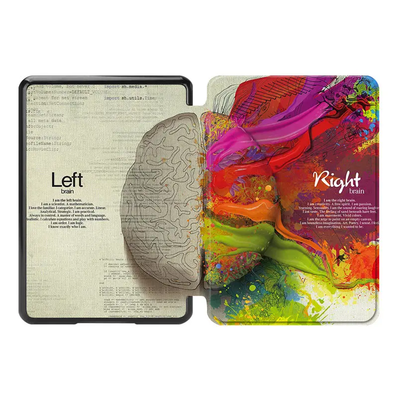 AM03 MTT тонкий из искусственной кожи чехол для Amazon Kindle Paperwhite 4 10th версия Флип Стенд Smart Cover с рисунком защитный чехол для планшета - Цвет: AM03
