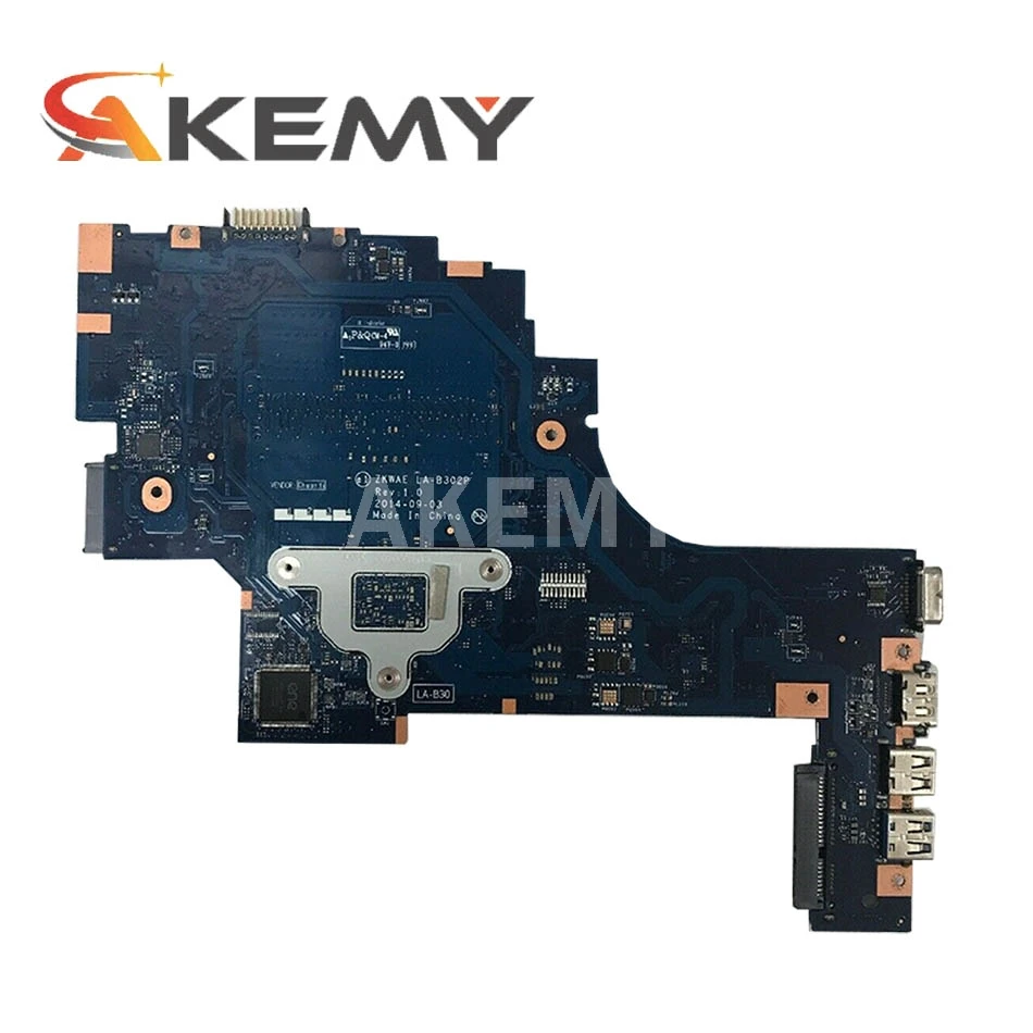 Akemy ZKWAE LA-B302P для TOSHIBA Satellite C50 C55 C50D C55D C55Dt-B Материнская плата ноутбука DDR3L ЦП AMD на