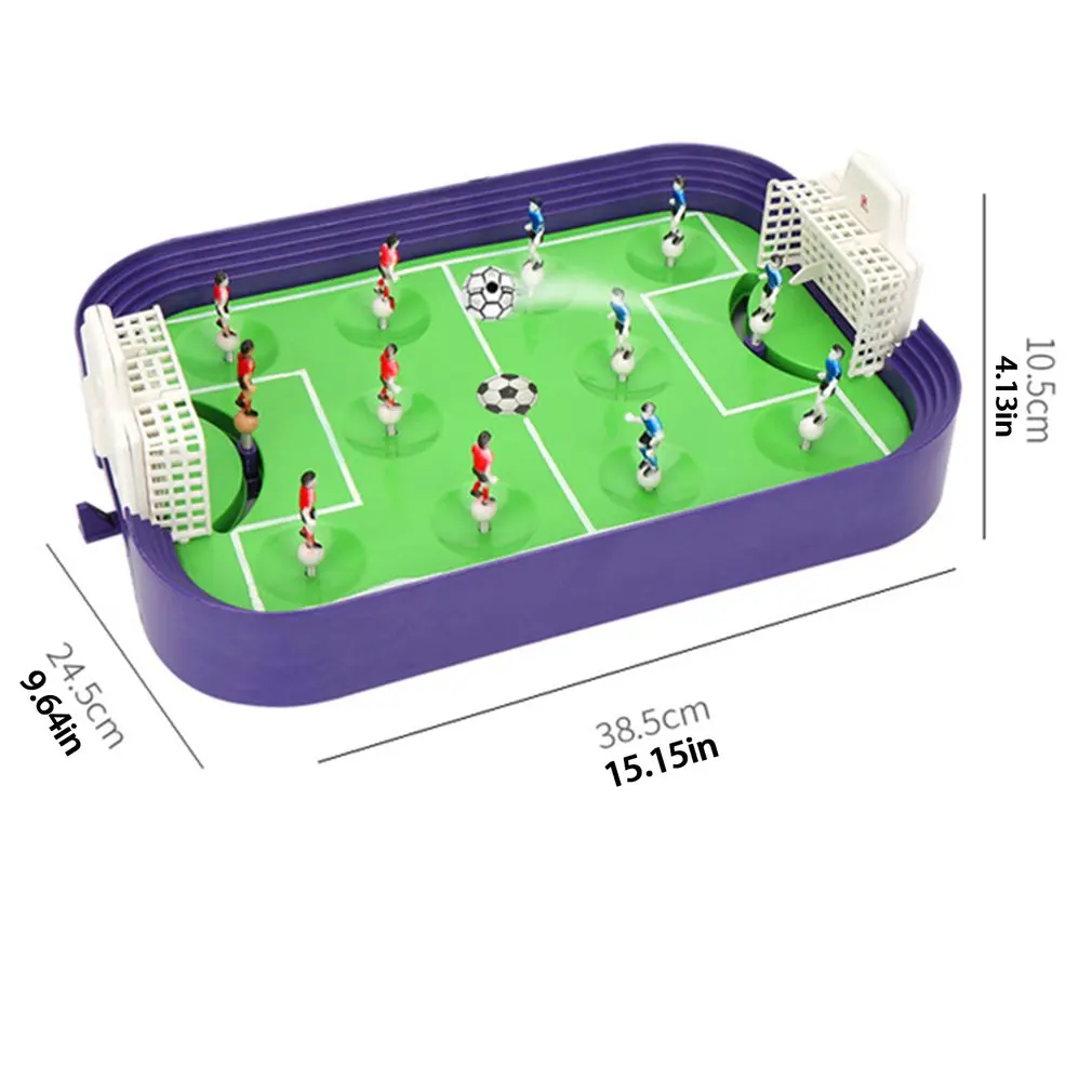 

Mini Table Soccer Set Children Sports Toy Football Game Desktop Soccer Field Model Kids Boys Soccer Toy Board Game Xmas Gift