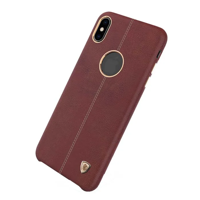 Для iPhone 6 Plus чехол для телефона серия Nillkin Englon чехол винтажный из искусственной кожи чехол для iPhone XR Xs Max Capa Fundas распродажа - Цвет: Brown