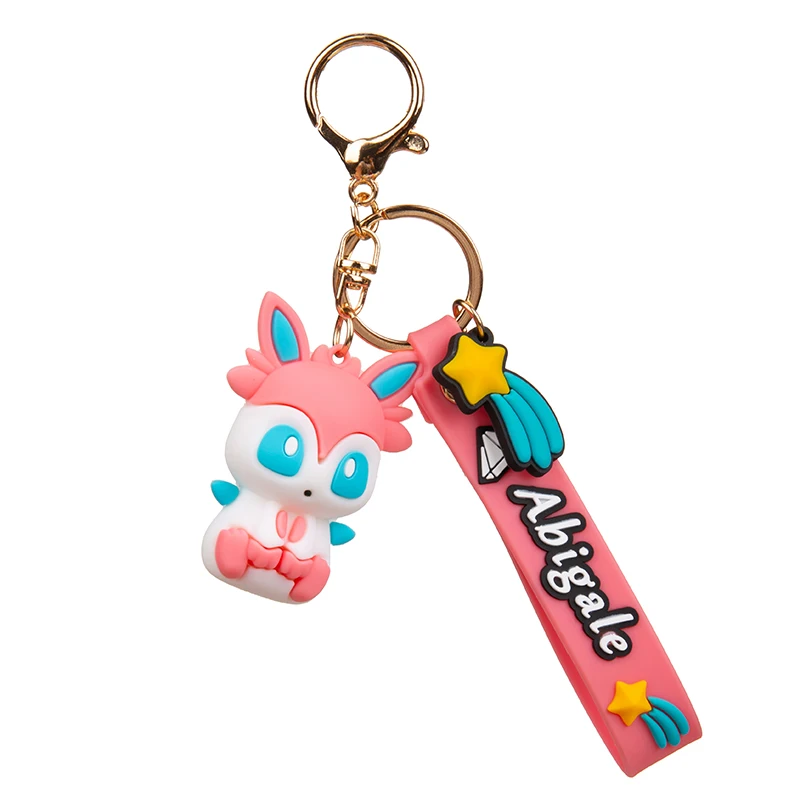 Покемон мультфильм брелок подвеска игрушки Пикачу женская модель зеркана йолон