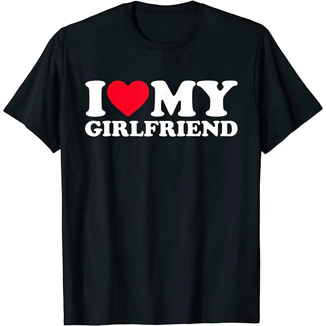 

Рубашка I Love My Girl I Heart My Girl Shirt GF Shirt