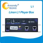 Светодиодный блок управления видео linsn L1, асинхронный плеер с поддержкой Wi-Fi, LAN, USB, async play, полноцветный рекламный экран