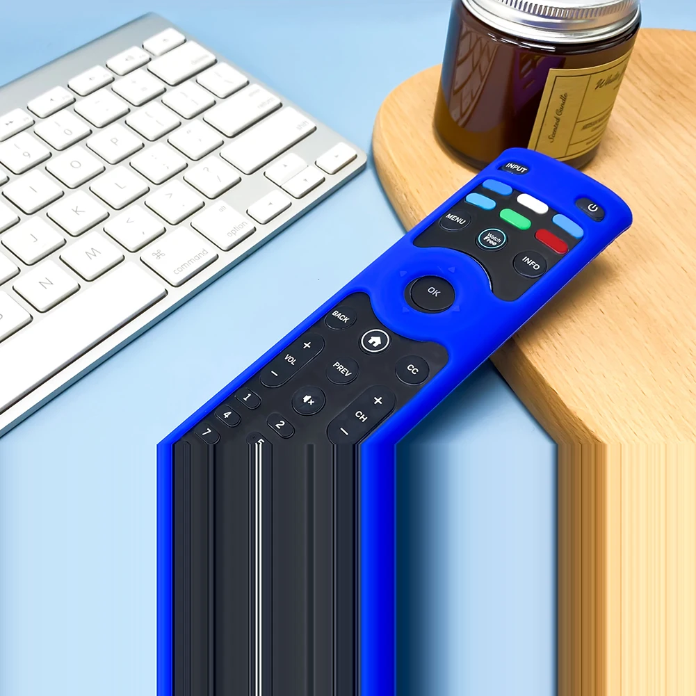 Half-Cover Remote Control Case Shockproof Silicone Protective Cover Anti-Slip Shell Accessories for VIZIO XRT140 Smart TV | Электроника