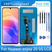 6 6 lcd for huawei enjoy 20 5g lcd display with frame touch screen assembly for huawei enjoy 20 wkg an00 lcd replace