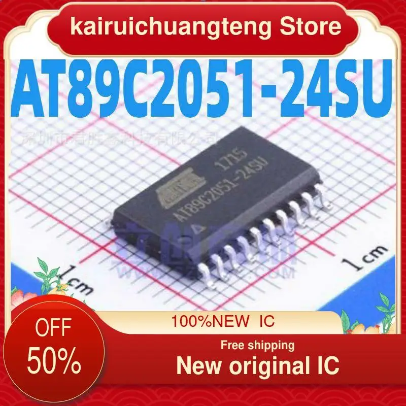 

10-200 шт., фотоэлемент AT89C2051, новая оригинальная интегральная схема