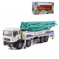 155 alloy concrete pump truck modelhigh simulation pump truck engineering toydecoration giftfree shipping