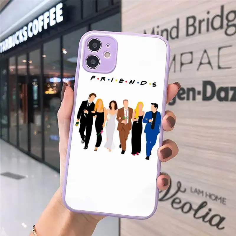 

Central Perk Coffee friends tv show Phone Case Matte Transparent for iPhone 7 8 11 12 s mini pro X XS XR MAX Plus cover funda