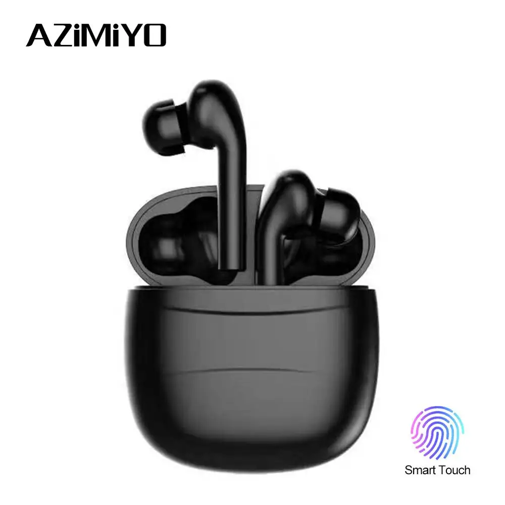 AZiMiYO TWS беспроводные наушники Bluetooth наушники туры стерео Спорт в уши бас гарнитура с микрофоном для Iphone Xiaomi huawei телефон