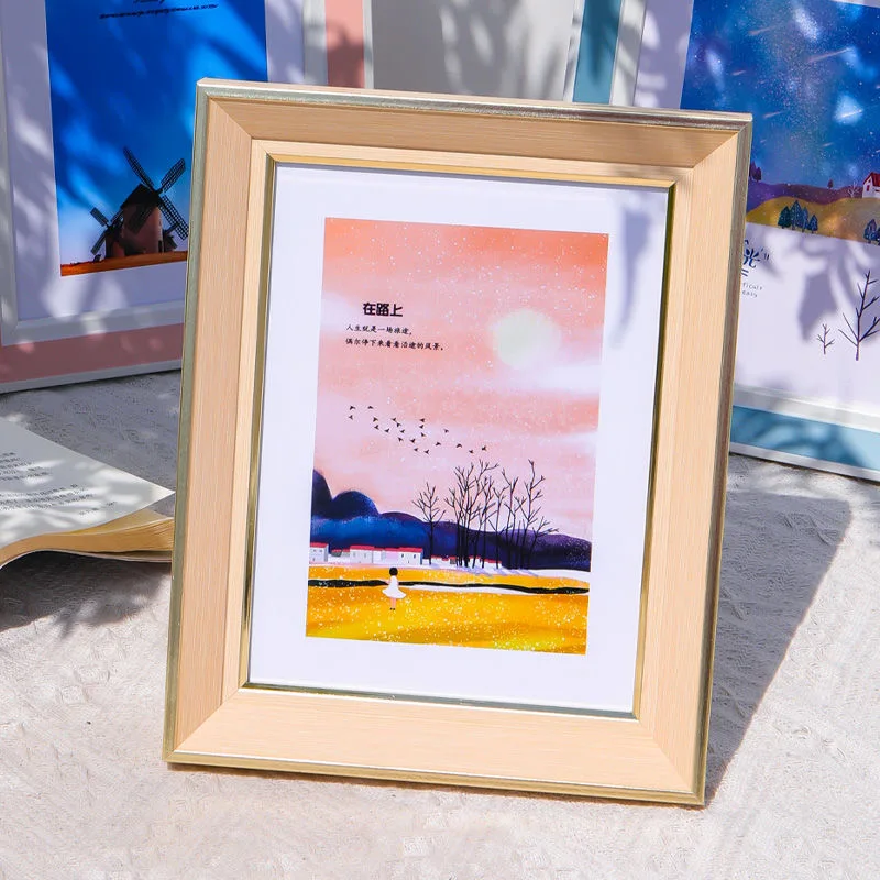 Светильник Кая Роскошная квадратная фоторамка двухцелевая Настенная подвесная