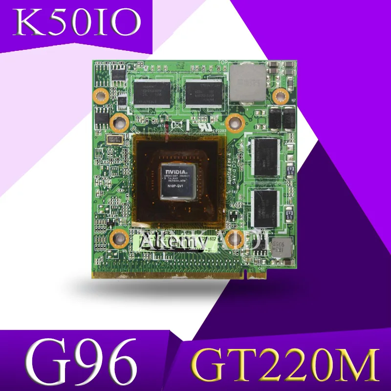 

XinKaidi GT220M K51IO G96 630 C1 60-NXWVG1200-A01 13N0-ESM0501 13GNVP10M090 BoardVGA For ASUS Pro66IC K61IC Pro79L K70IC X70IC
