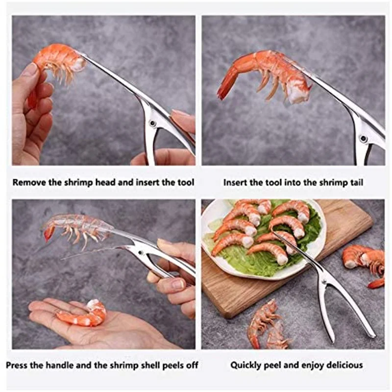 Рыболовный нож для креветок из нержавеющей стали | Дом и сад