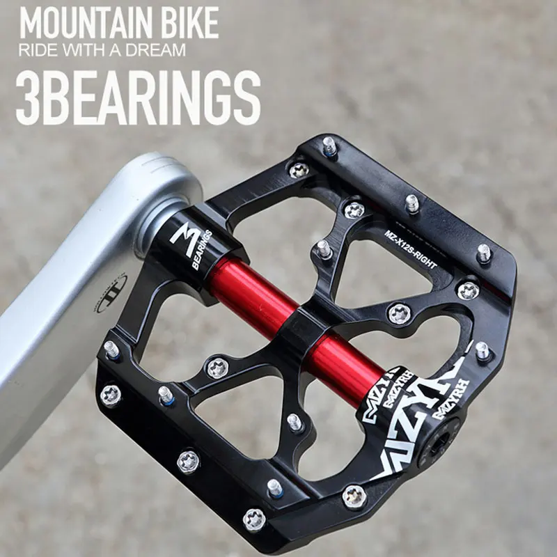 Велосипедные педали с 3 подшипниками сверхлегкие молибденовые из хромированной