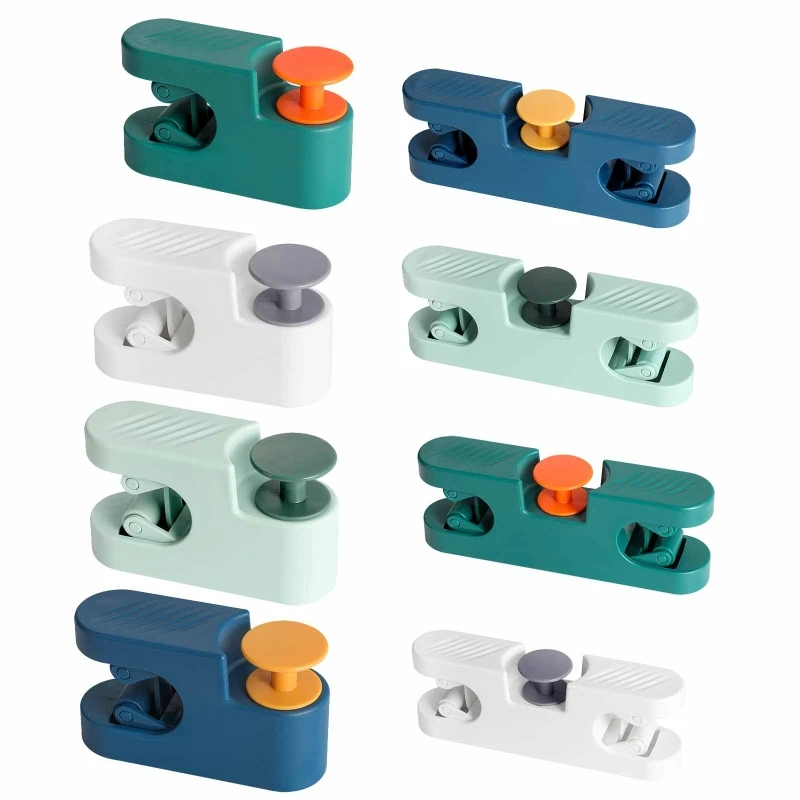 

Self-Adhesive Mop Holder Wall Mounted Mop and Broom Organizer Cleaning Tools Holder for Laundry Room, Bathroom, Garage