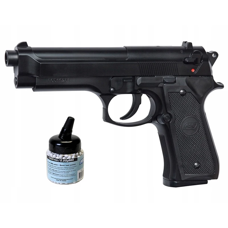 

Pistolet ASG M92FS Black+ GRATIS, Revolver, Lead Bullet Toy Gun, Display Board,Classic Metal Wall Sign,Vintage