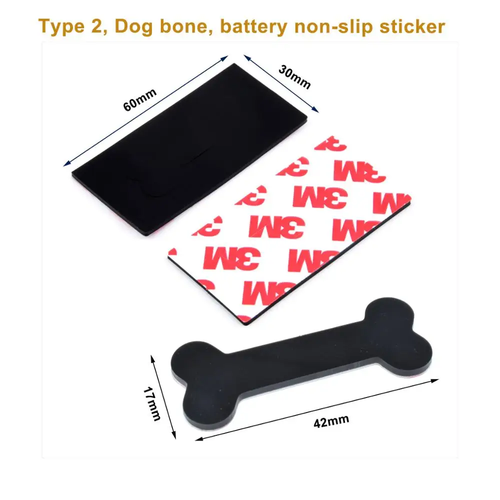 10 шт батареи силиконовые Нескользящие колодки наклейки на батарейки для RC Multirotor