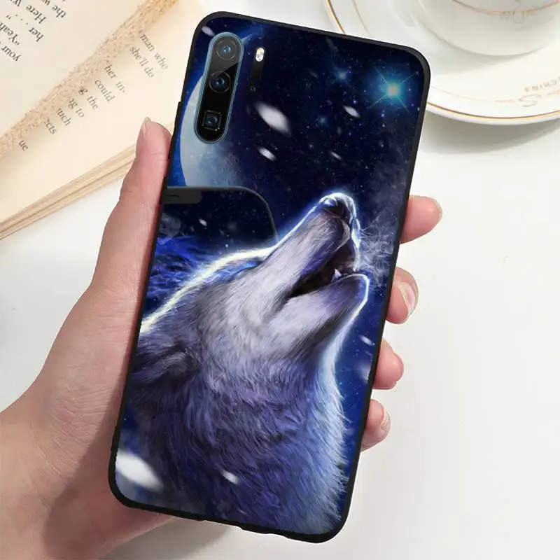 

Howling wolf pictures Phone Case For Huawei P20 P30 P40 lite Pro P Smart 2019 Mate 10 20 Lite Pro Nova 5t