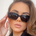 Солнцезащитные очки женские, квадратные, зеркальные, в стиле ретро