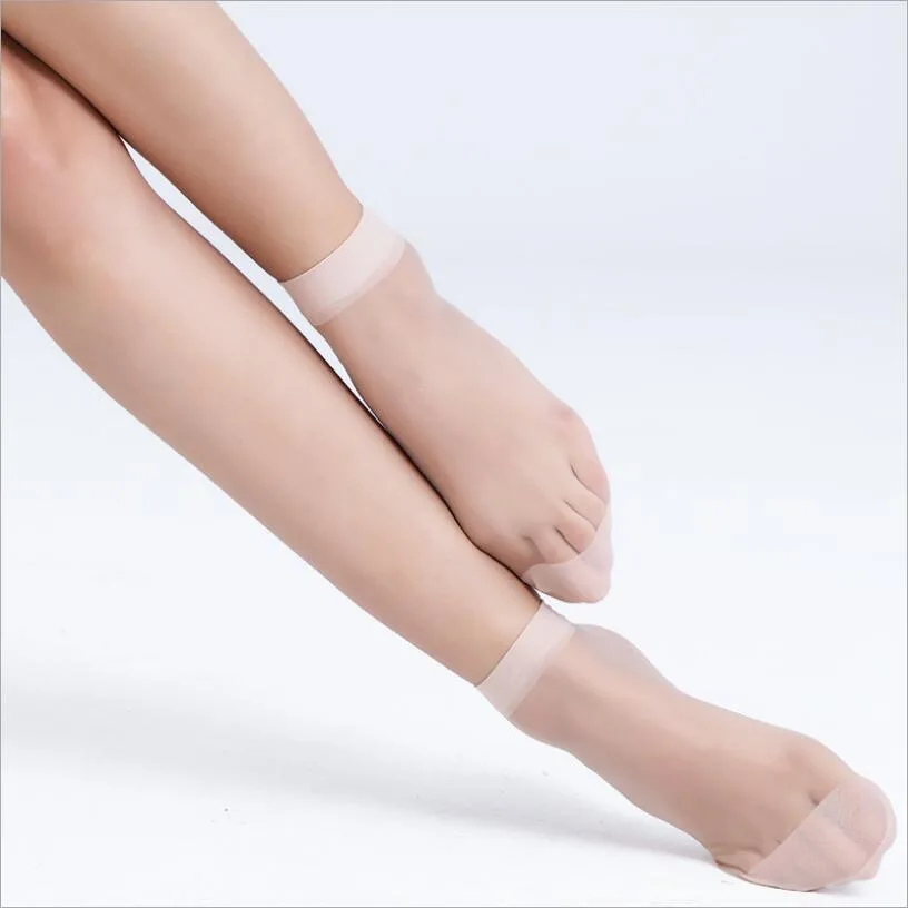 Хит продаж женские бархатные носки высокого качества летние тонкие шелковые